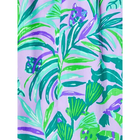 Lilly Pulitzer Rori Halter Top Purple Iris XL Beach Vacation Cruise Resort - Picture 3 of 14